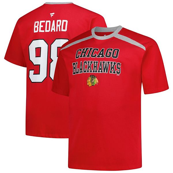 

Футболка Chicago Blackhawks Connor Bedard красная Profile
