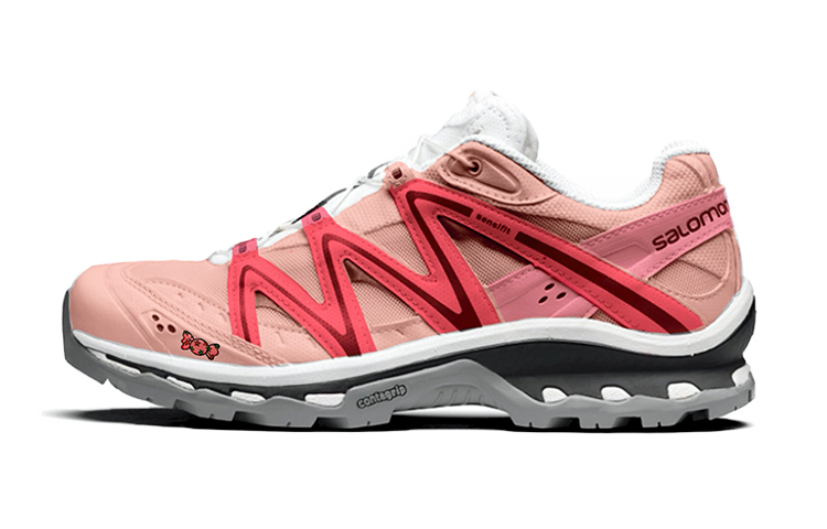 

SALOMON XT-Quest Advanced Розовые конфетки противоскользящие низкие уличные кроссовки унисекс, цвет Pink