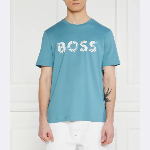 

Футболка стандартного кроя te_bossocean Boss, синий