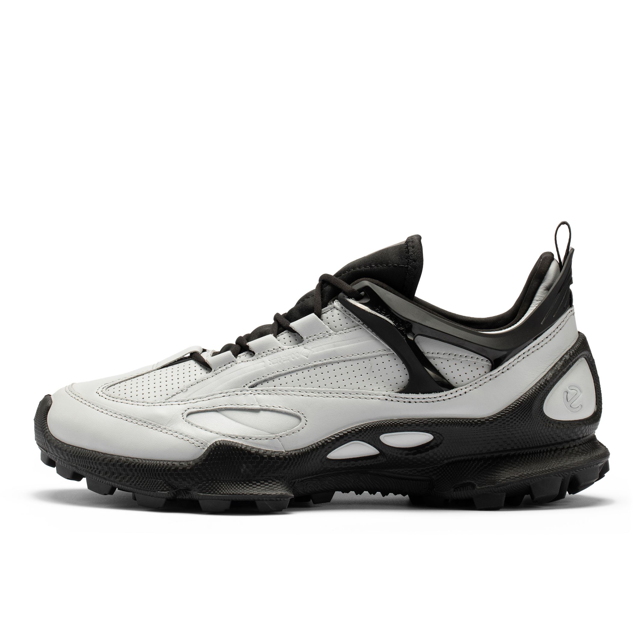 Ecco Коллекция SS26 BIOM C TRAIL: низкие повседневные кроссовки для мужчин, цвет Concrete Gray/Black