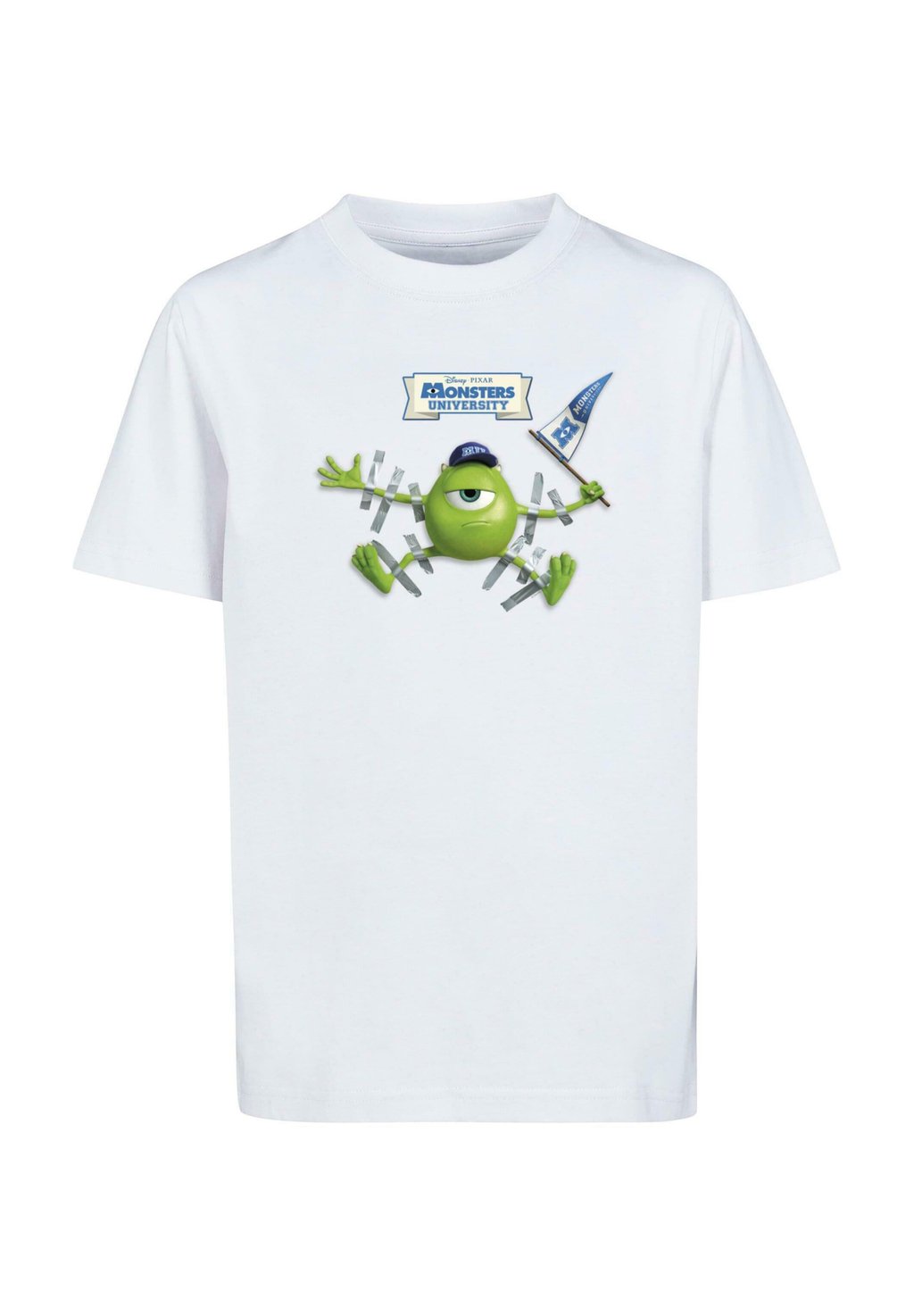 

Футболка с принтом MONSTER UNIVERSITY - TAPED MIKE ABSOLUTE CULT, белый