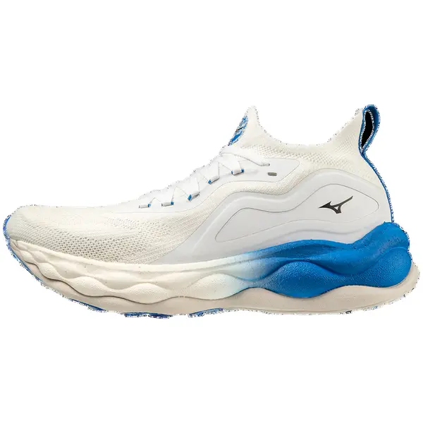 

Кроссовки wave neo ultra running shoes 'black white blue' Mizuno, белый