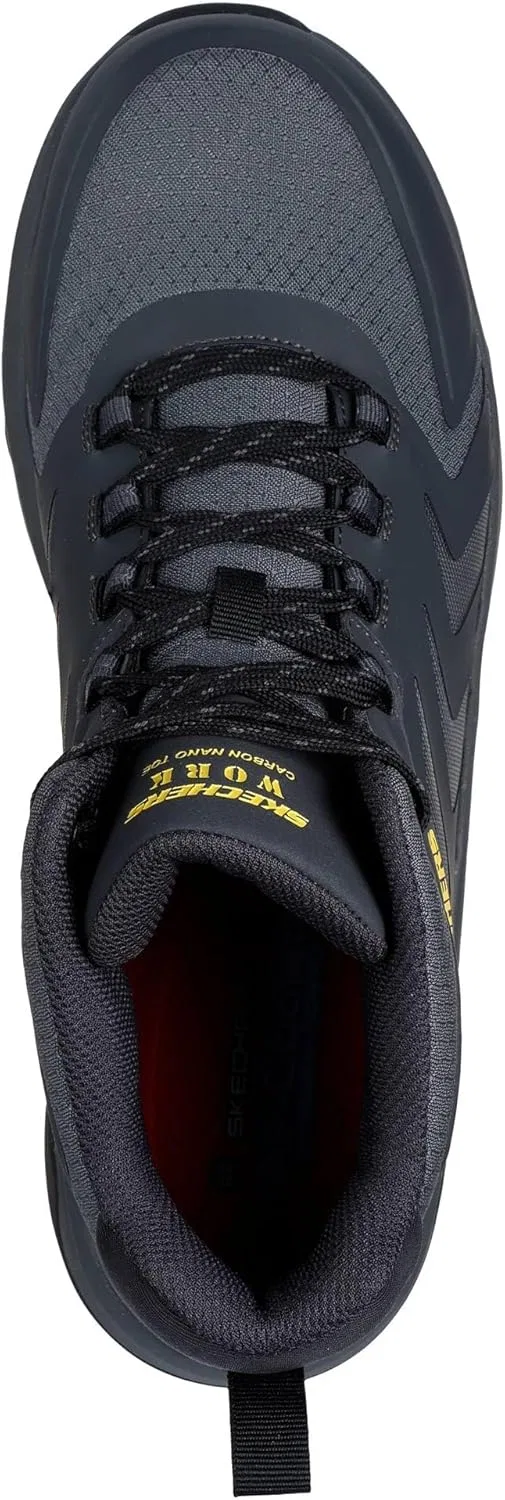 Мужские огнестойкие ботинки Skechers Speed-Flex Trekker Nordown, угольный — фото 4