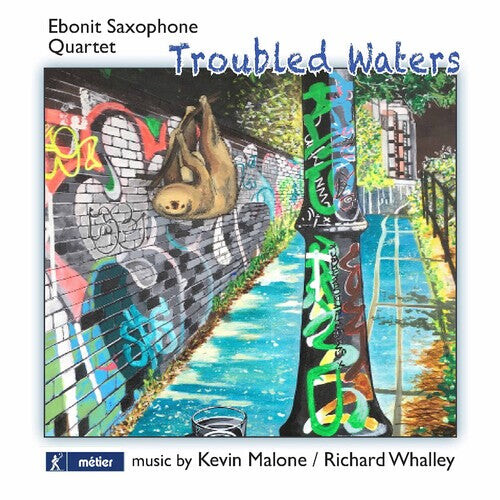 

CD диск Malone / Ebonit Saxophone Quartet: Troubled Waters