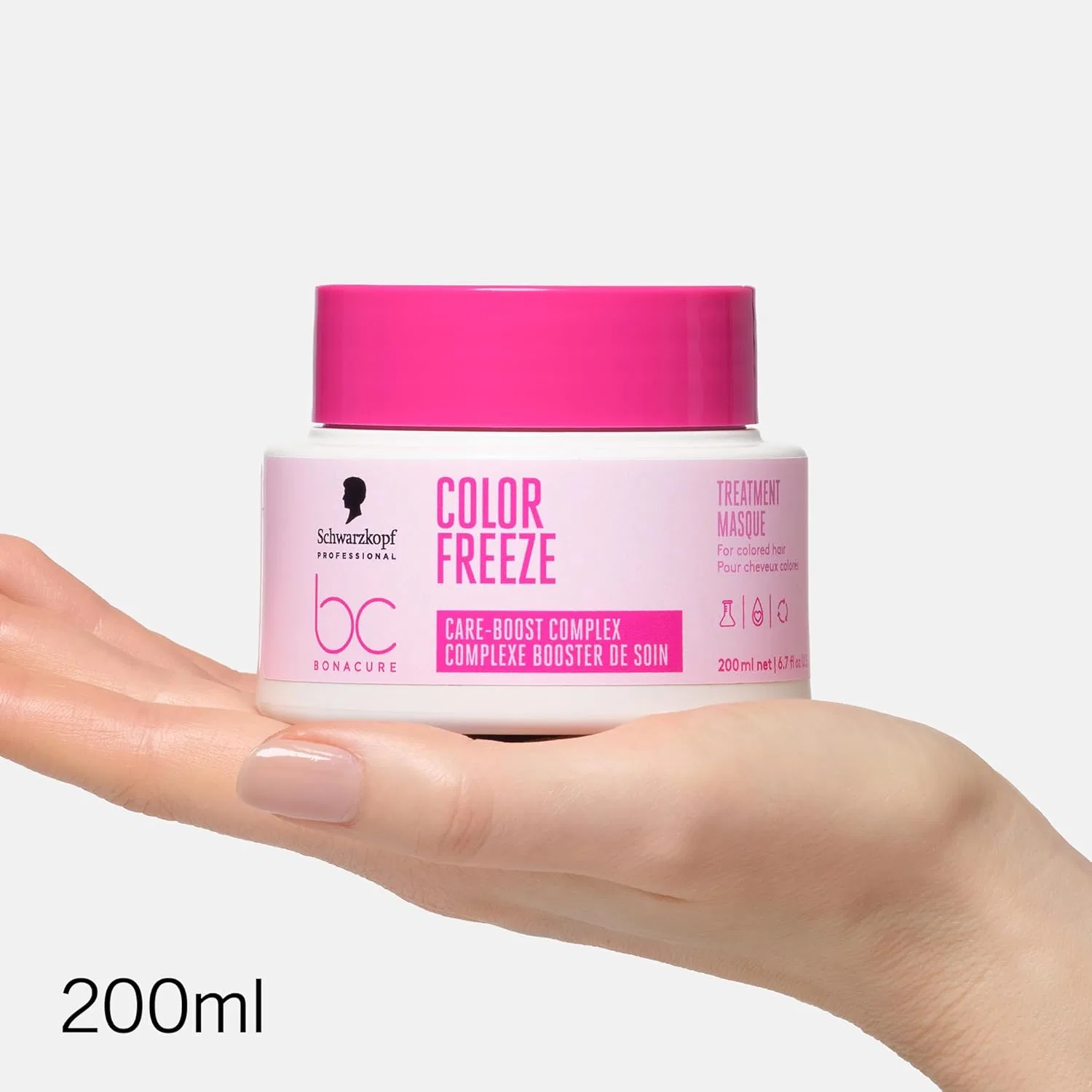 Кремовая маска для окрашенных волос Bonacure Colour Freeze от Schwarzkopf Professional, 200 мл Bc Bonacure — фото 2