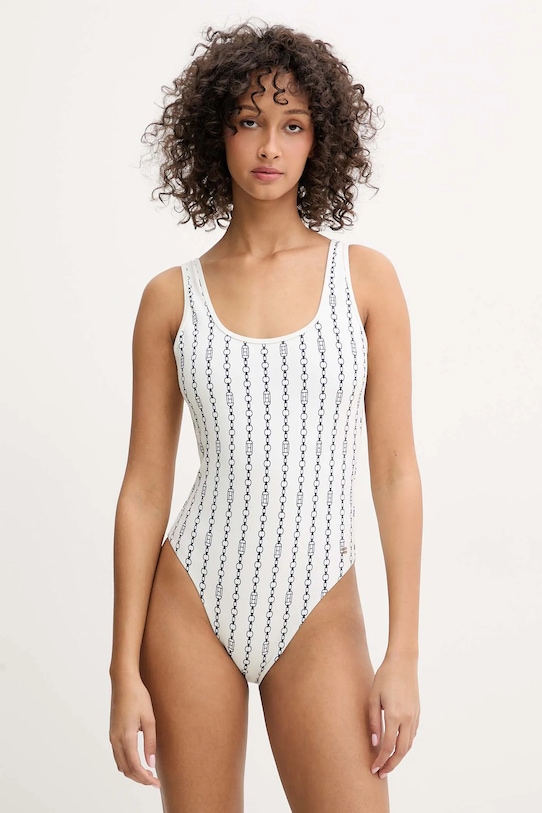 

Цельный купальник Tommy Hilfiger, бежевый