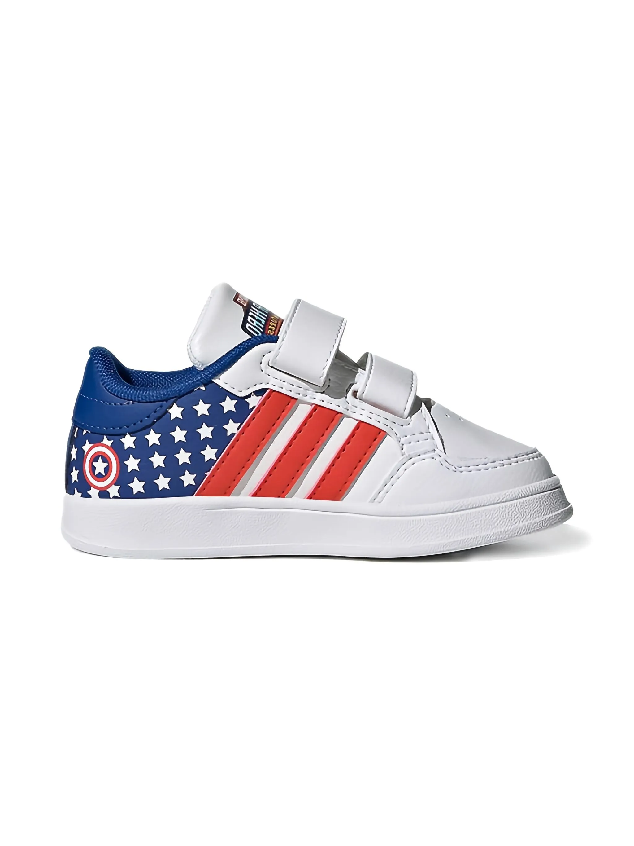 

Кроссовки Breaknet Marvel - Captain America Adidas Kids, белый