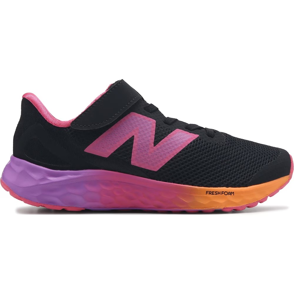Кроссовки New Balance Fresh Foam Arishi, черный/розовый/фиолетовый — фото 2