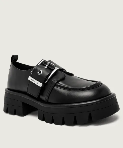 Кожаные мокасины Colby Michael Kors, черный