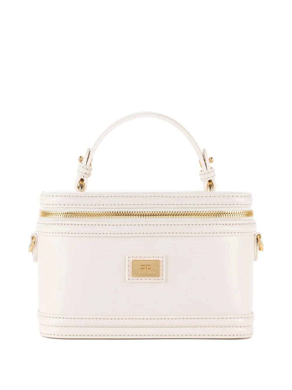 

Косметичка с круговой молнией Elisabetta Franchi, нейтральный