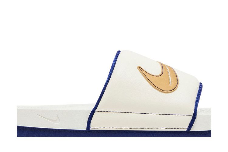 Сандалии Nike Offcourt Slide 'Sail Metallic Gold', кремовый — фото 3