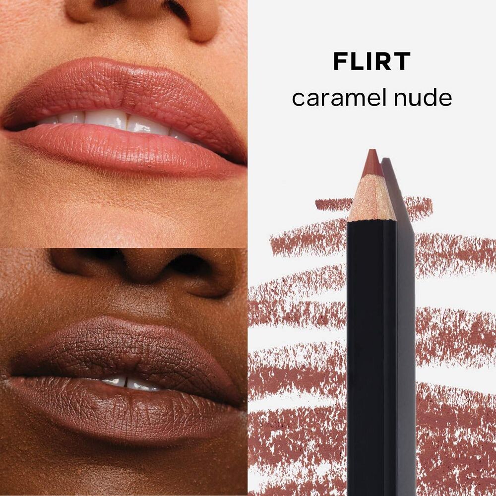 Saie Lip Liner 101: кремовый и питательный карандаш для губ, цвет Tease — фото 3
