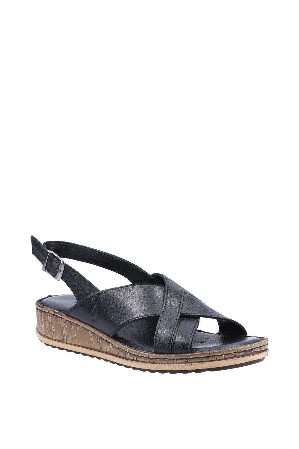 

Кожаные сандалии "Елена" Hush Puppies, черный