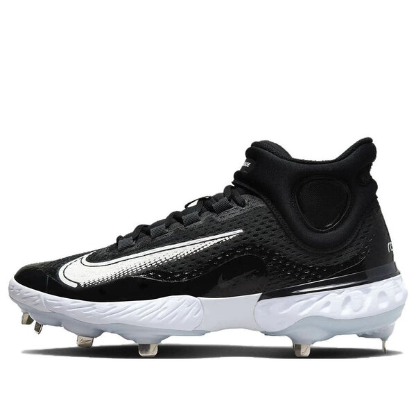 

Кроссовки alpha huarache elite 4 mid 'black white' Nike, черный