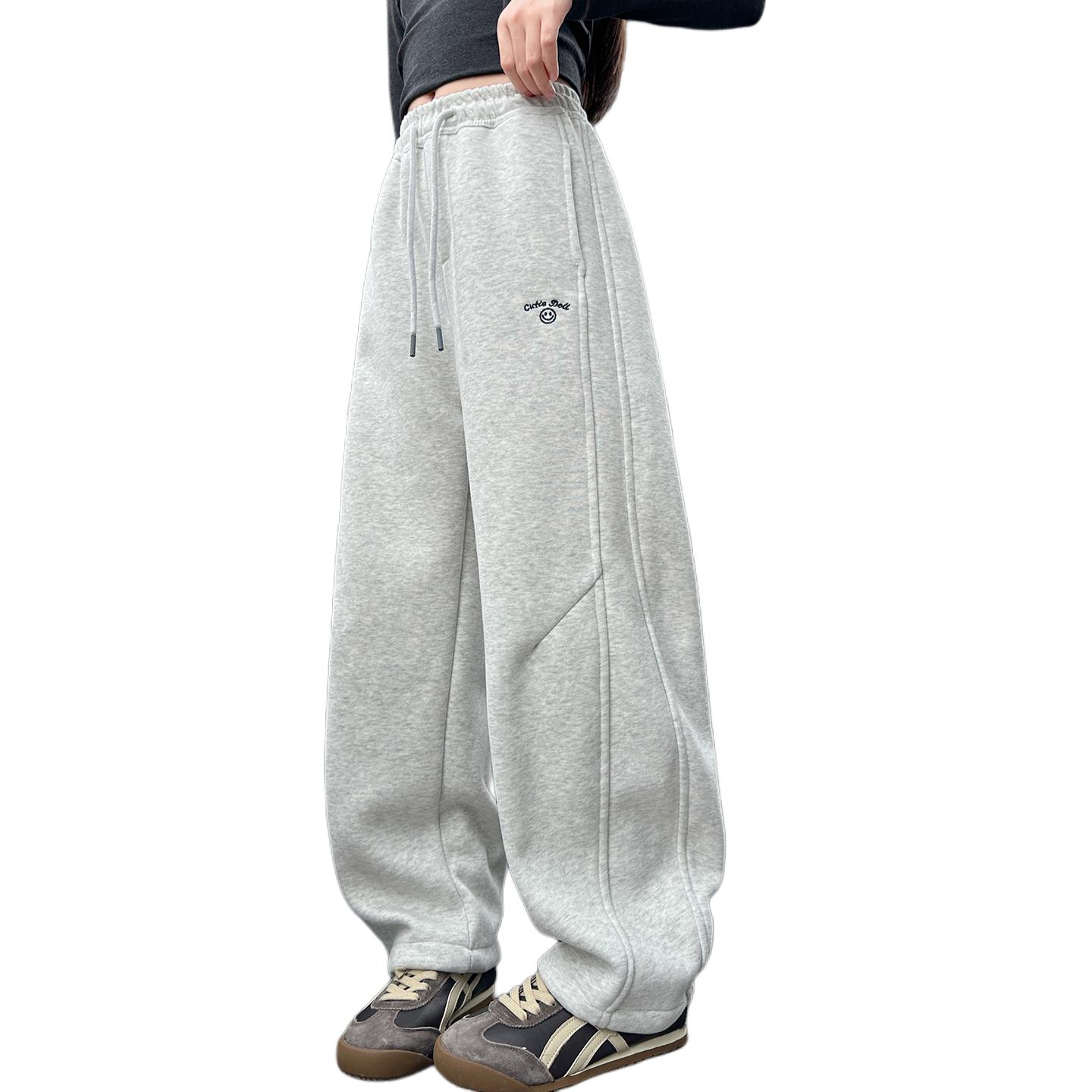 

Детские спортивные штаны осень-зима Disney, светло-серый