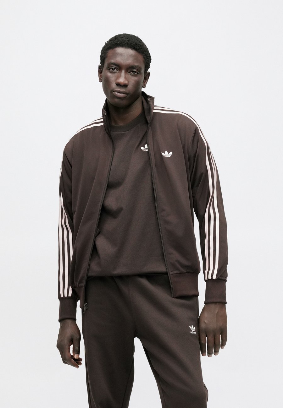 Толстовка Adidas Originals FIREBIRD, Aurora Coffee/Dark Brown — фото 4