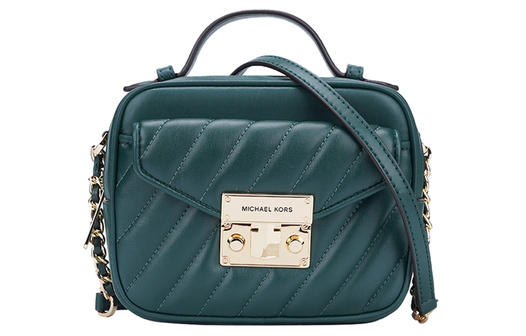 

MICHAEL KORS Женская сумка-кошелек Trumpets из розовой кожи Jasper для фотоаппарата, дамская сумочка, сумка через плечо