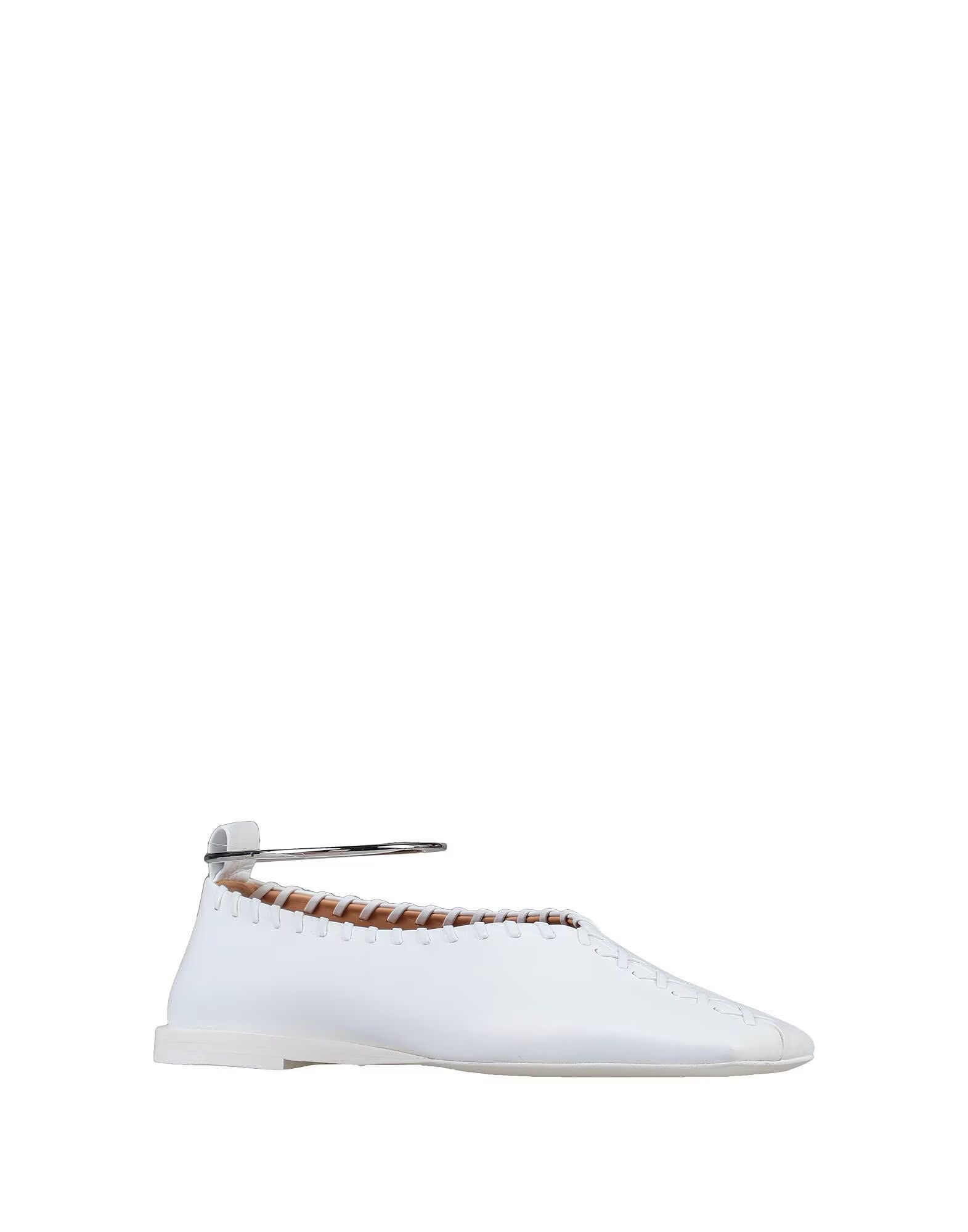 Балетки Jil Sander, белый — фото 2