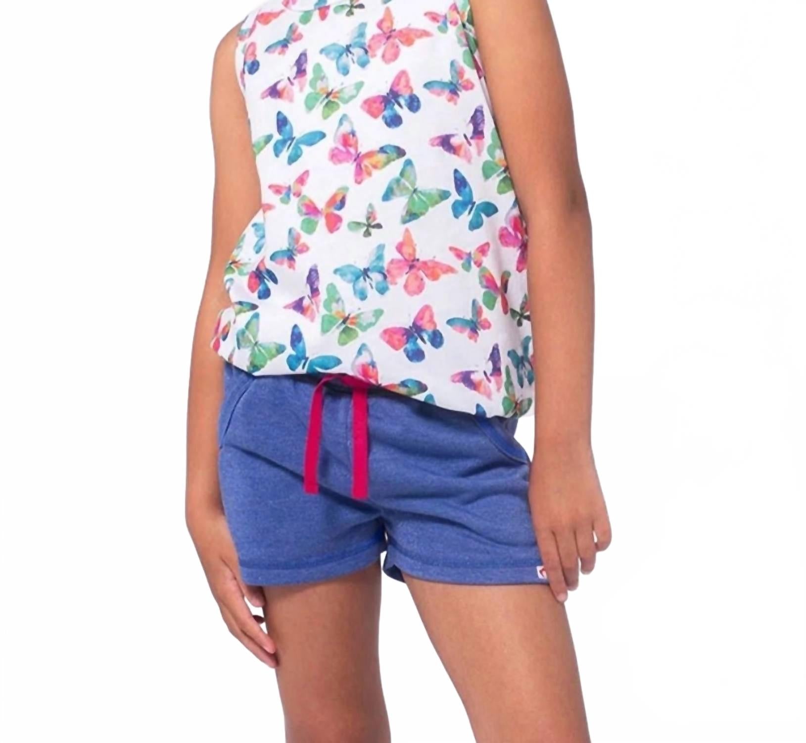 

Appaman Детские металлические шорты темно-синего цвета