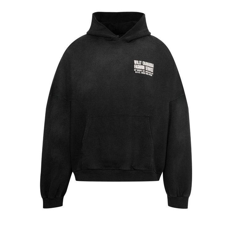 

Худи Willy Chavarria Fashion Services Hooligan Hoodie 'Black'