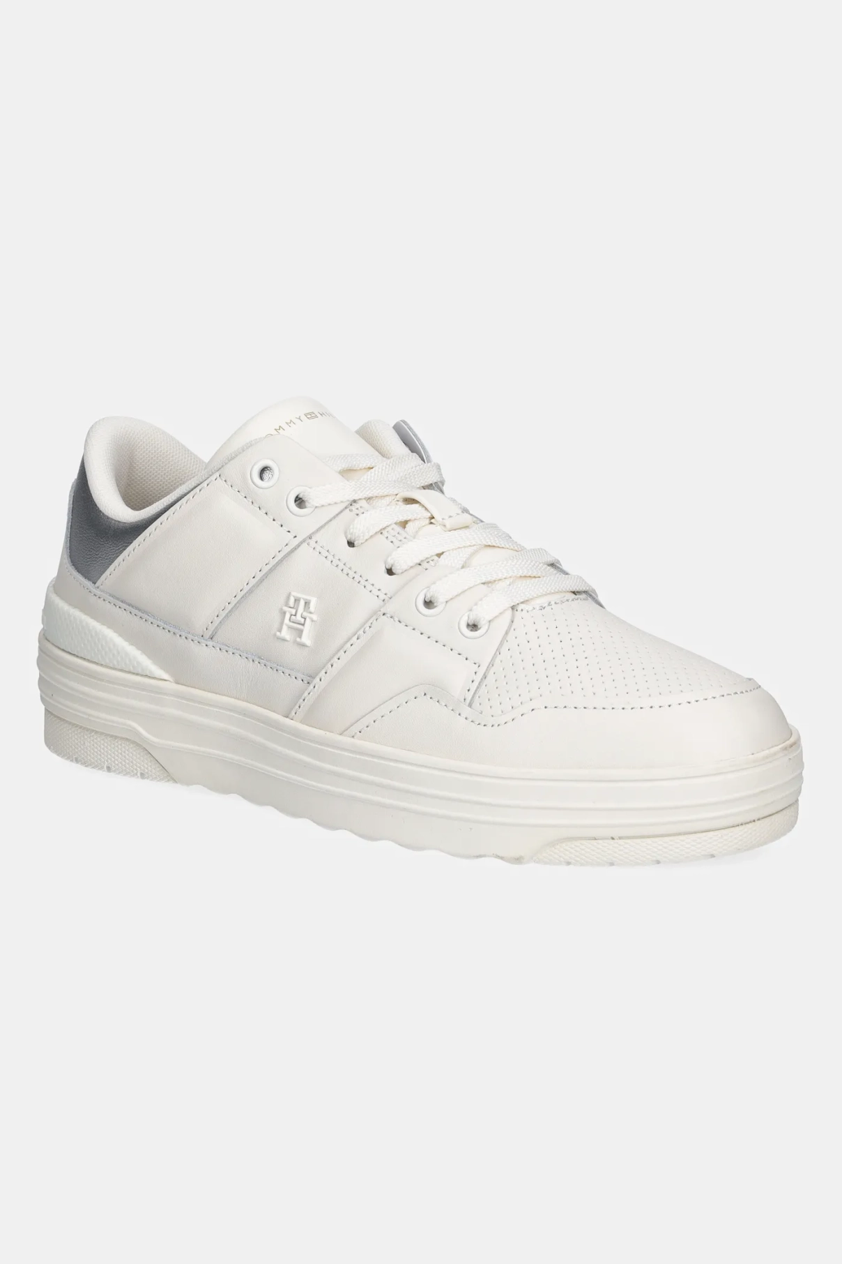Кожаные кроссовки FEMININE BASKET SNEAKER Tommy Hilfiger, бежевый
