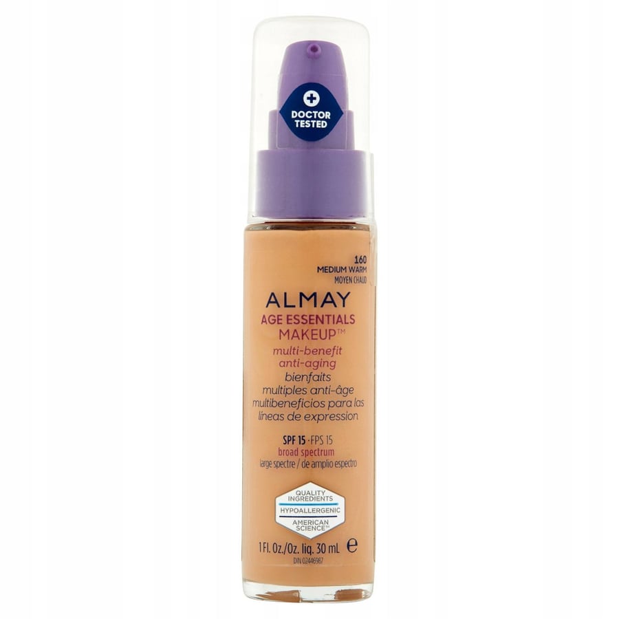 

Almay Age Essentials Multi 160 Medium Warm Foundation Revlon
