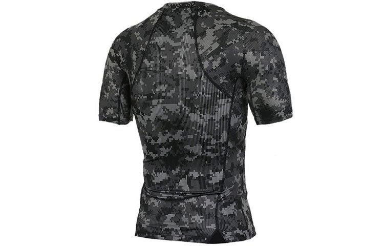 Футболка Men's Nike Gym Running Basketball Training Breathable Quick Dry Short Sleeve Camouflage T-Shirt 828177-037 — фото 2