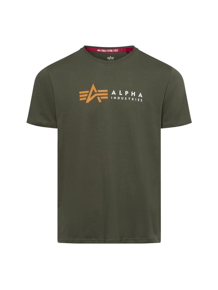 

Футболка Alpha Industries, хаки