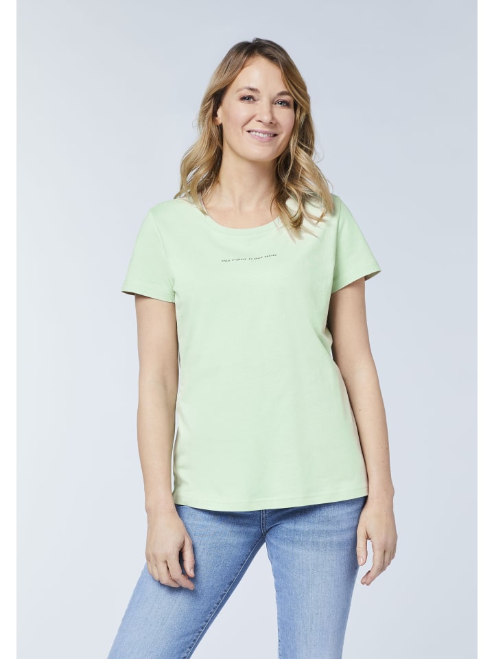 

Футболка с принтом природы в зеленом цвете. Gardena