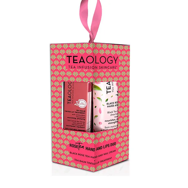 

Крем для рук + набор помады Estuche Rose Tea Teaology, 1 ml