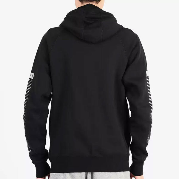 Толстовка Men's Air Jordan Numeric Printing Zipper Sports Jacket Black, черный — фото 4