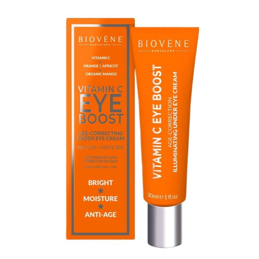 

Biovene, Витамин С Eye Boost, омолаживающий крем для век, 30 мл