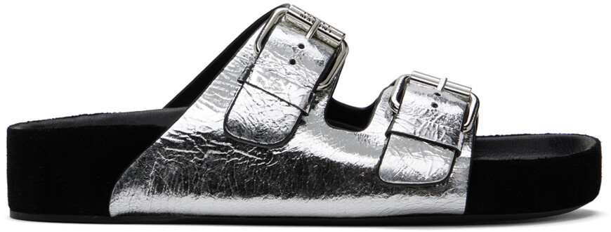 Сандалии Леннио Isabel Marant, Silver