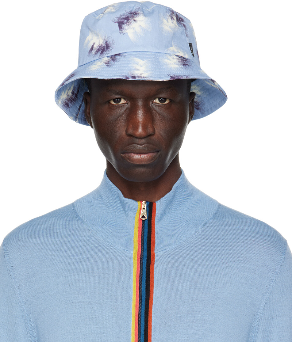 

Синяя панама с солнечными бликами Paul Smith