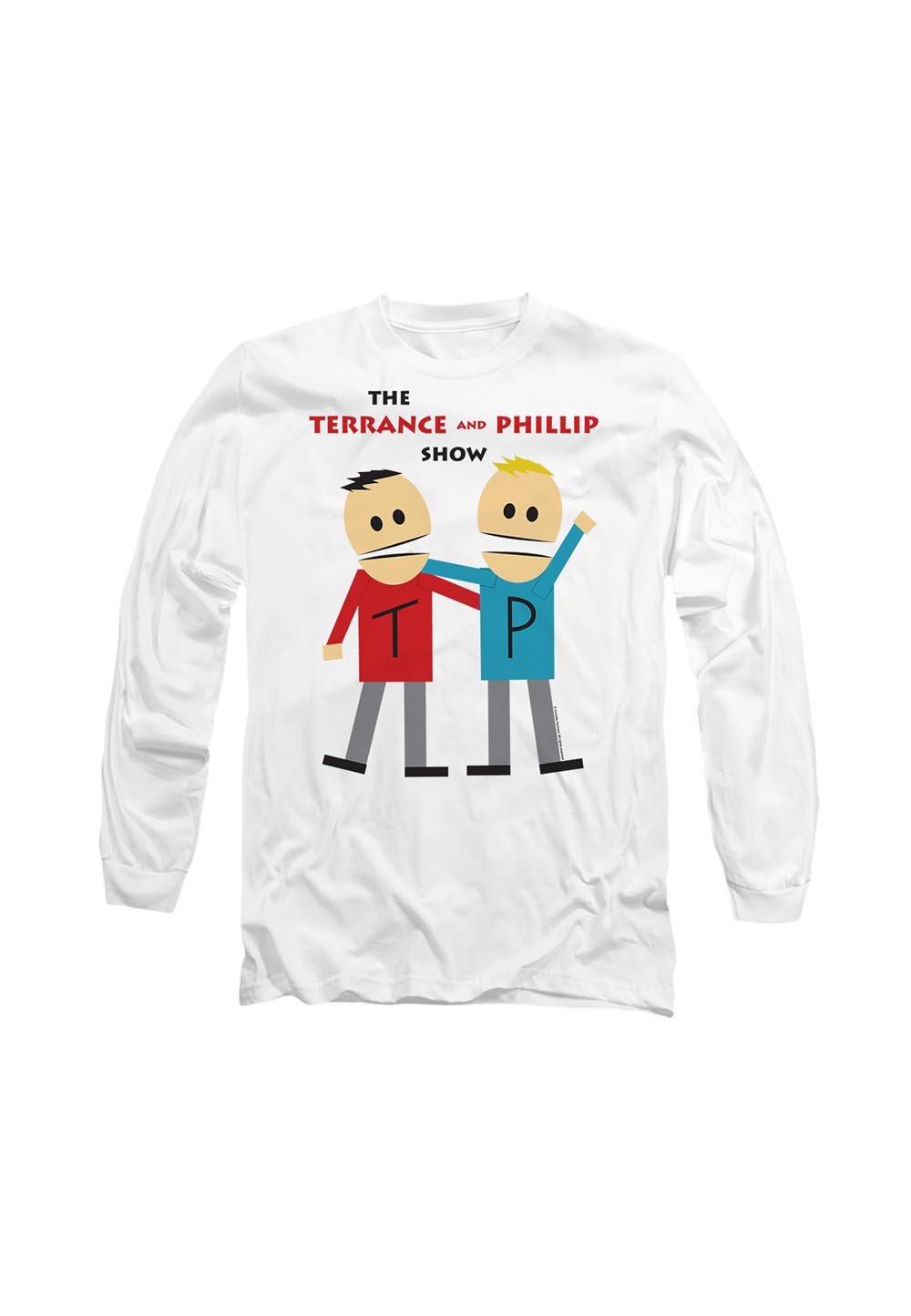 

Топ с длинными рукавами SOUTH PARK TERRANCE AND PHILLIP Cotton Soul, белый