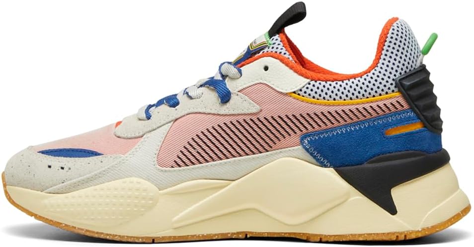 Мужские кроссовки PUMA Rs-X Podium с шнуровкой, повседневные - многоцветные, красные — фото 3