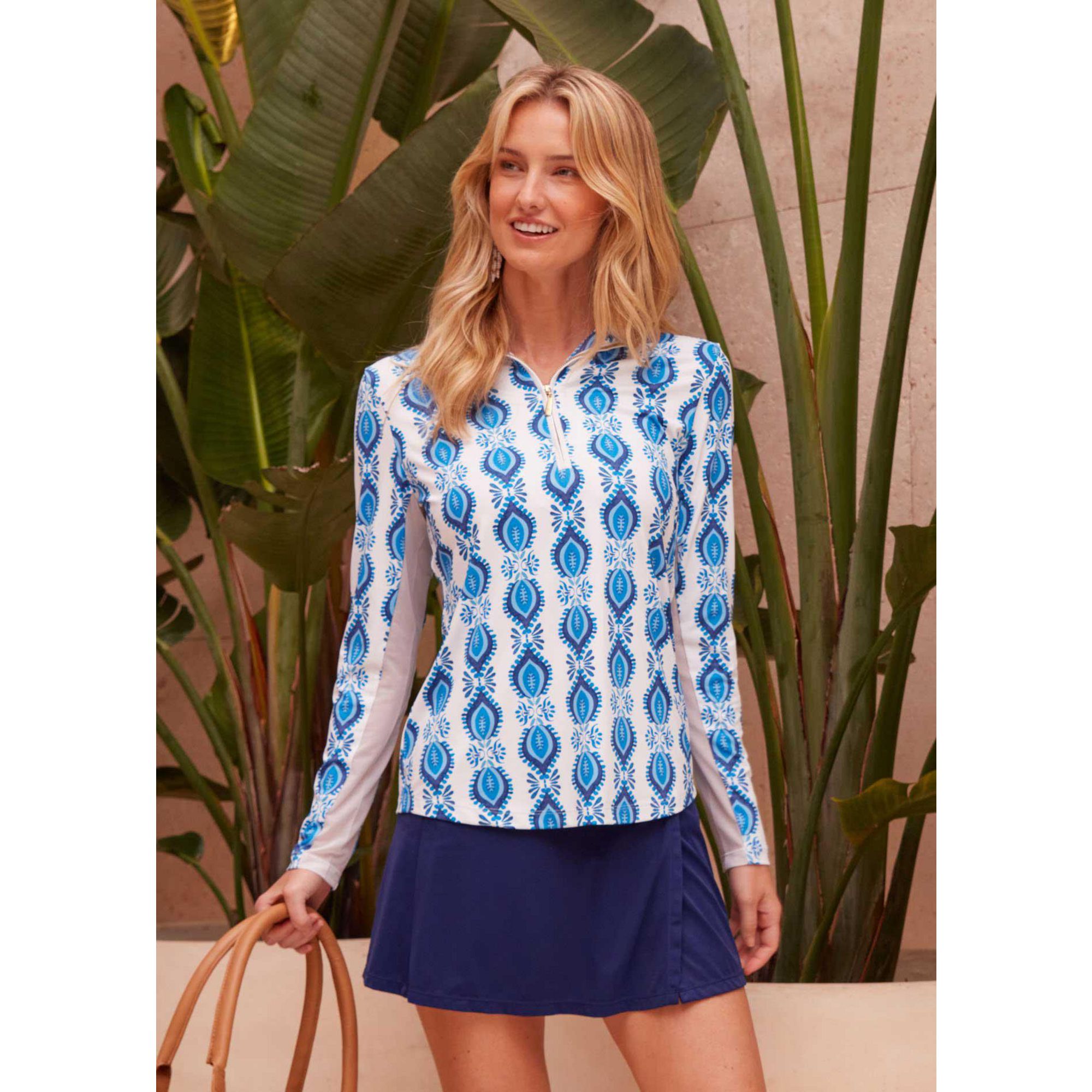 

Женская футболка San Sebastian Performacne на молнии Cabana Life, San Sebastian