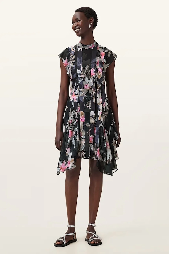 

Платье FLEUR Allsaints, черный