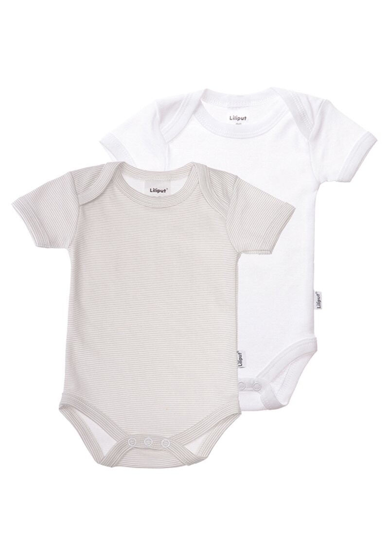 

Боди 2ER-PACK Liliput, цвет weiß grau gestreift / weiß