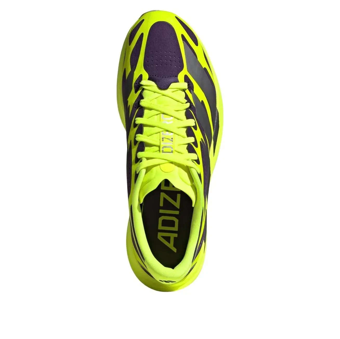 Кроссовки Adidas Adizero Evo SL EXO 'Aurora Plum Solar Yellow', зеленый — фото 2