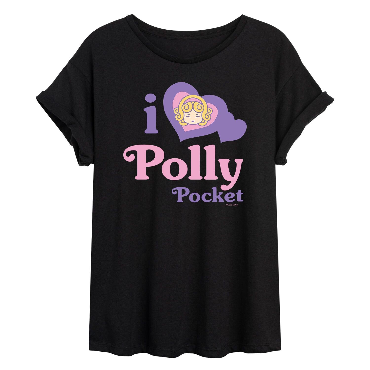 

Большая футболка для юниоров "I Love Polly Pocket" Licensed Character