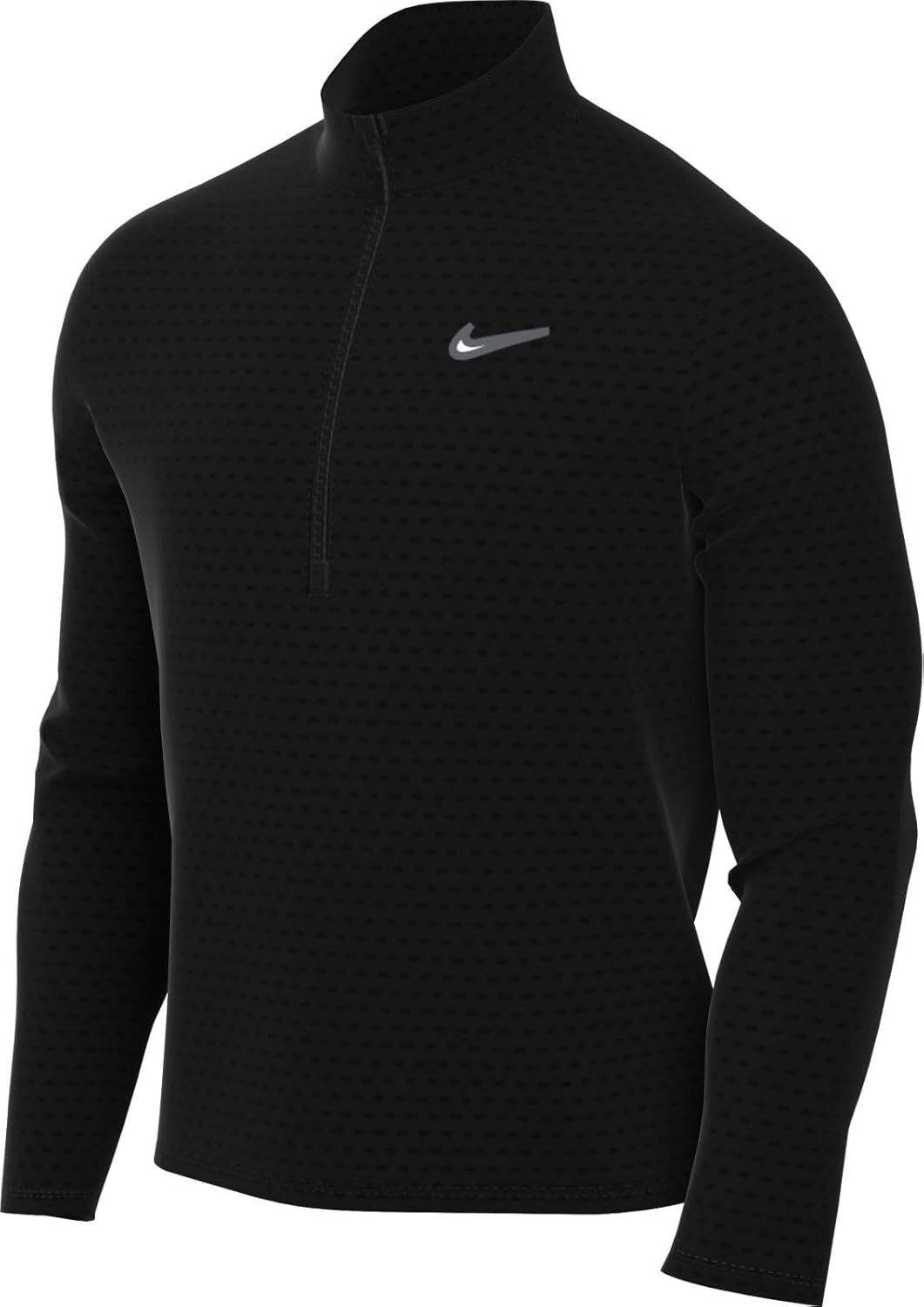 

Мужская футболка для гольфа Nike Victory Dri-fit с молнией 1/2, Black/Black/White, Белый, Мужская футболка для гольфа Nike Victory Dri-fit с молнией 1/2, Black/Black/White