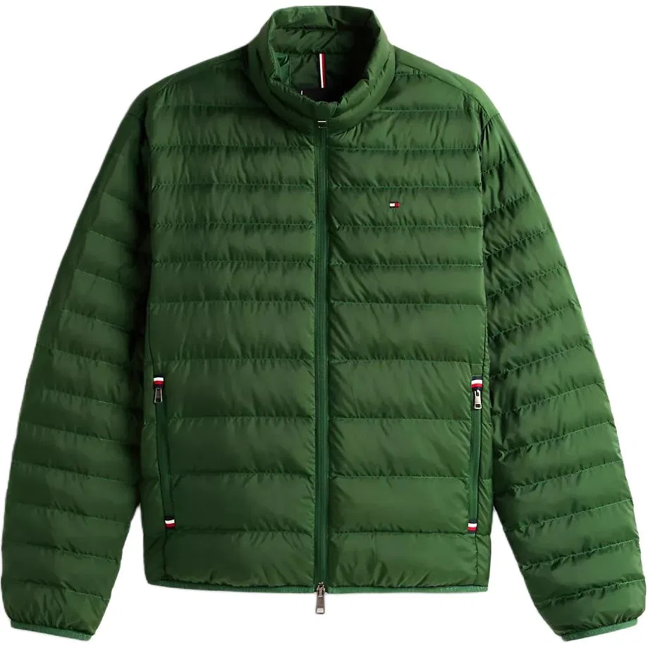 Пуховик мужской Tommy Hilfiger темно-зеленый