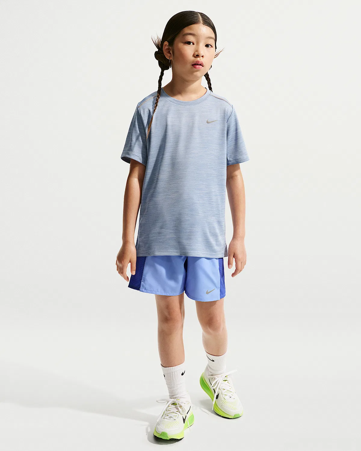 Детские тренировочные шорты Nike Miler Dri-FIT, Royal Pulse/Lapis