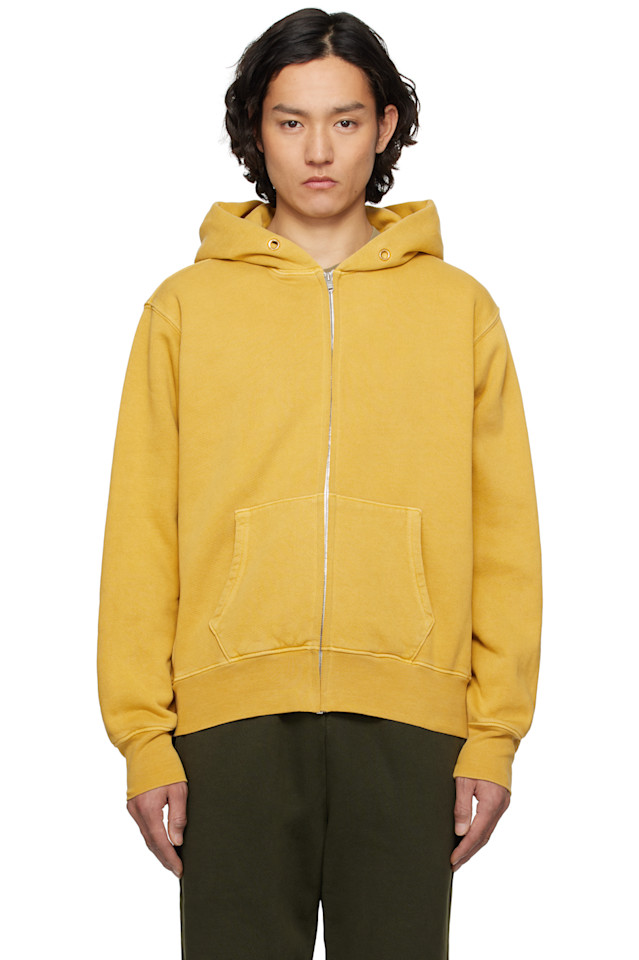 

Толстовка с молнией утяжеленная Les Tien, золотой