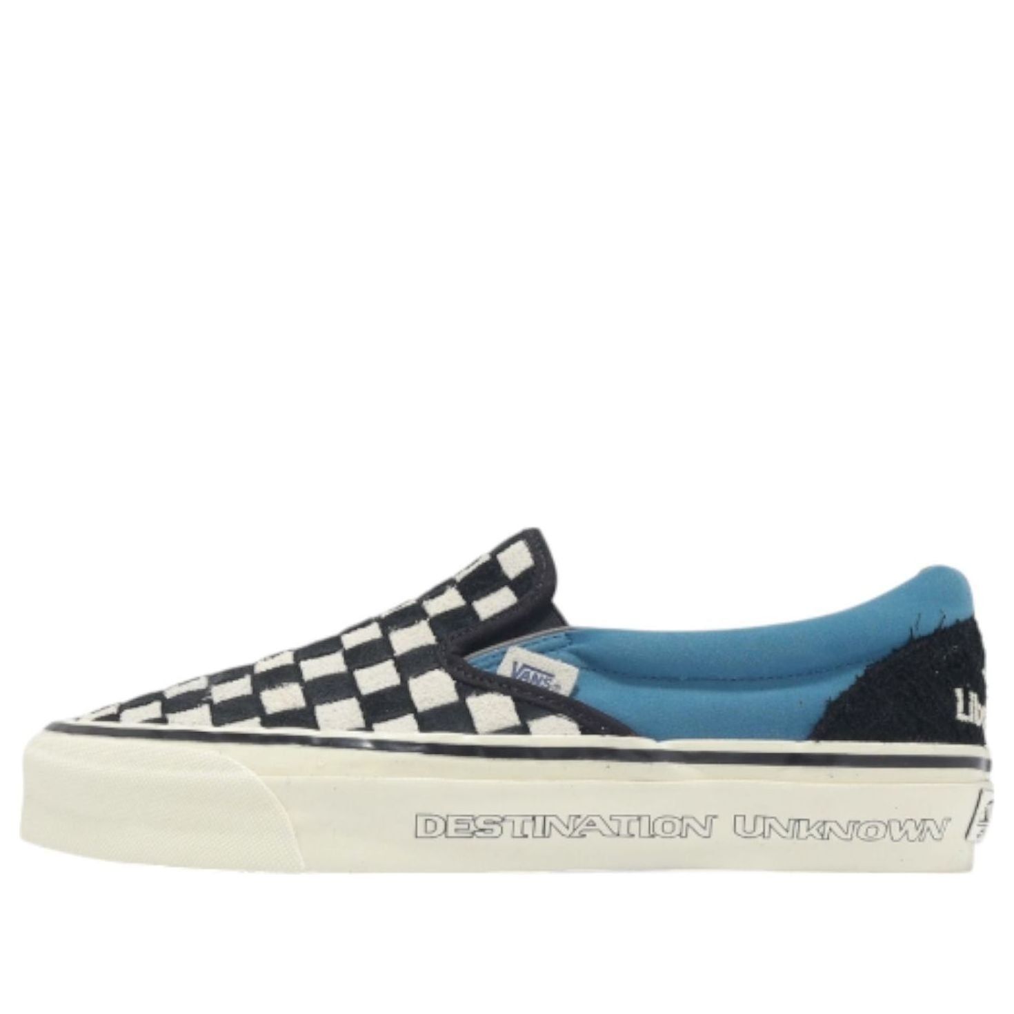 

Vans x Liberaiders Classic Slip-On Reissue 98 LX 'Checkerboard Blue'