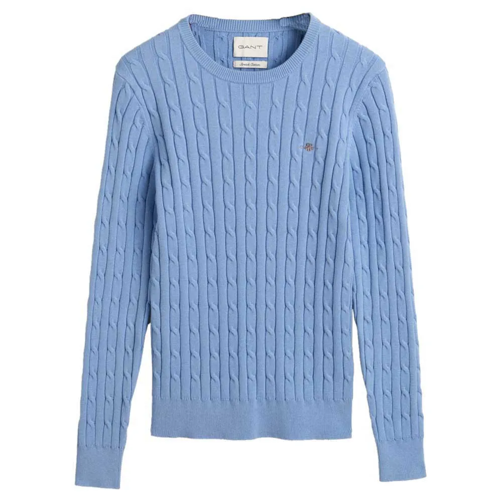 

Свитер Gant Stretch Cable, синий