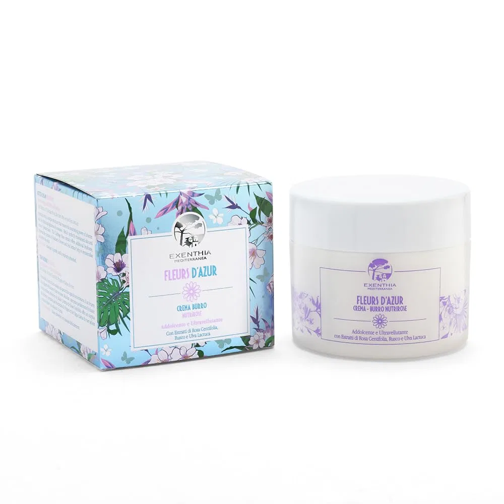 Питательное масло-баттер для тела Fleurs D'Azur Nutrirose, 200 мл Oficine Cleman