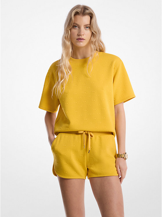

Жаккардовые шорты с логотипом Michael Kors, желтый