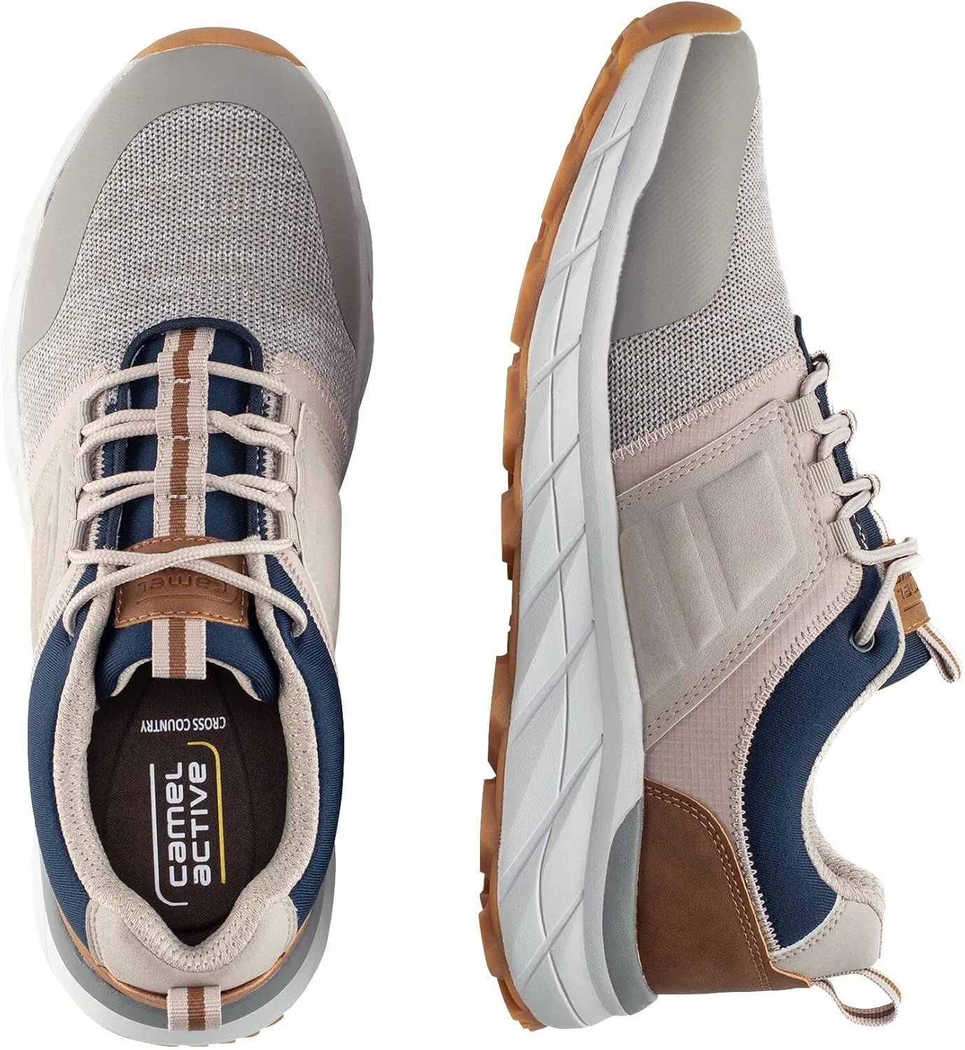 Мужские спортивные кроссовки Camel Active с кожаной отделкой — фото 2